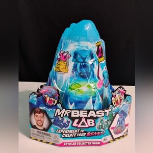MrBeast Lab Beast Cryo Lab Collector Action Figure Lights Sounds Reactions